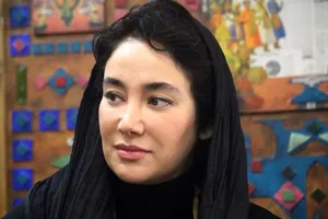 بهاره افشاری 20 ساله در پشت‌صحنه سریال «او یک فرشته بود» (عکس)