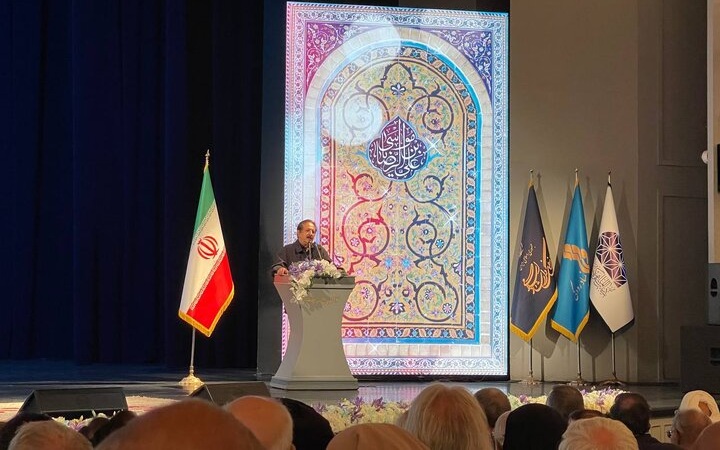 مجید مجیدی مجید مجیدی در محفل هنرمندانه حماسه ایران امام رضا(ع)