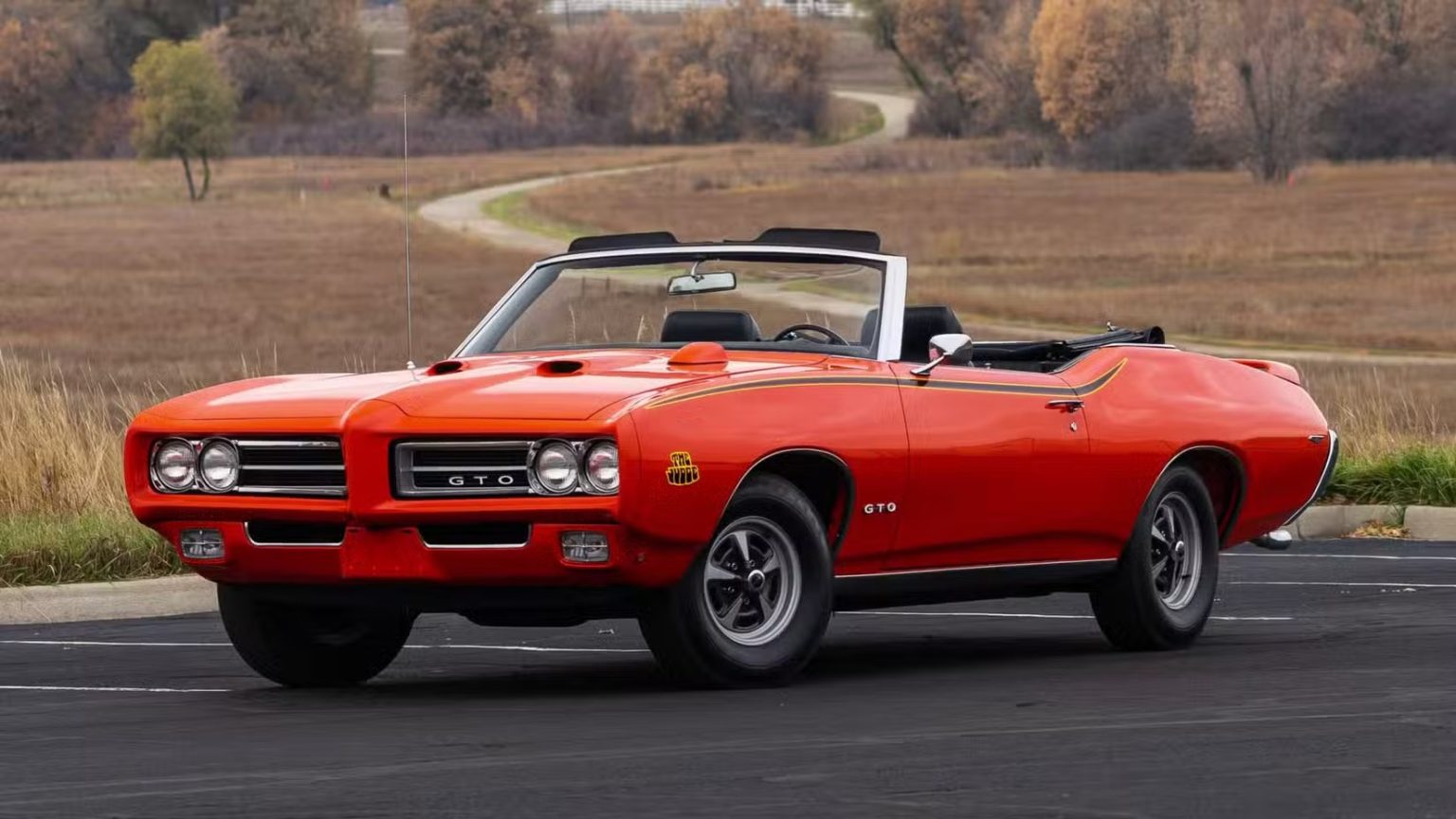 پونتیاک GTO Judge Ram Air IV کانورتیبل مدل ۱۹۶۹: ۵ دستگاه پونتیاک GTO Judge Ram Air IV کانورتیبل مدل ۱۹۶۹: ۵ دستگاه