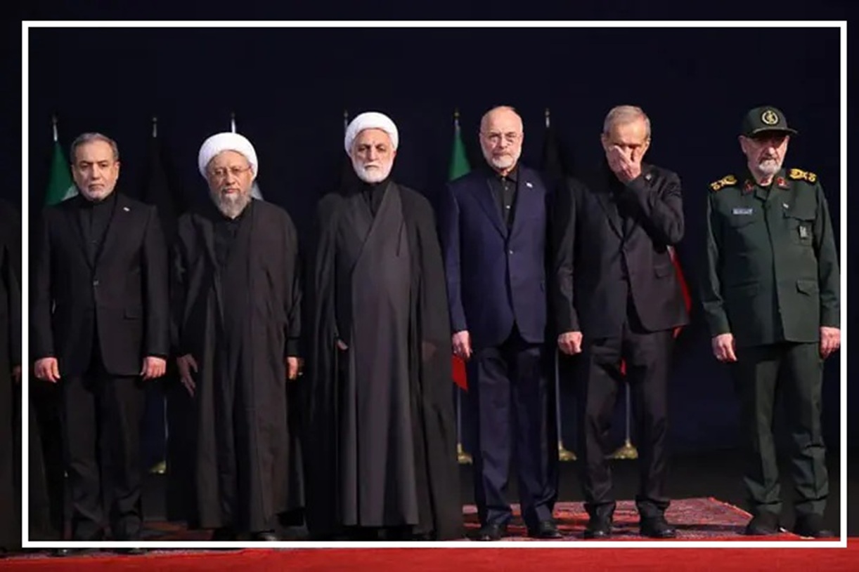 روسای ارشد در مراسم وداع روسای ارشد در مراسم وداع