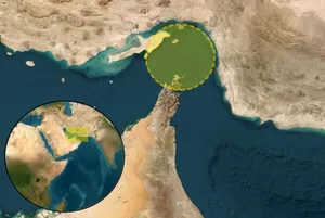 هدف قرار گرفتن یک نفتکش در تنگه هرمز