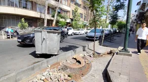 زخم تازه بر پیکر خیابان‌های تاریخی ولیعصر و فلسطین